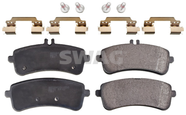 set placute frana,frana disc 33 10 6449 SWAG
